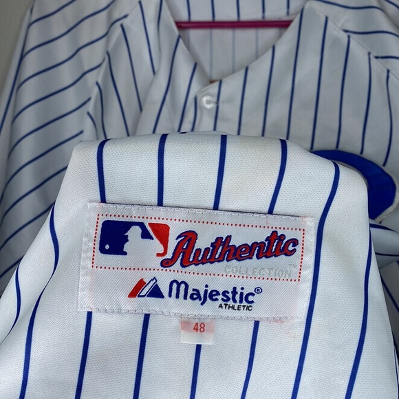 RARE VTG MLB Hall of Famer Cubs Andre Dawson Authentic Majestic Jersey size 48 - Picture 3 of 11